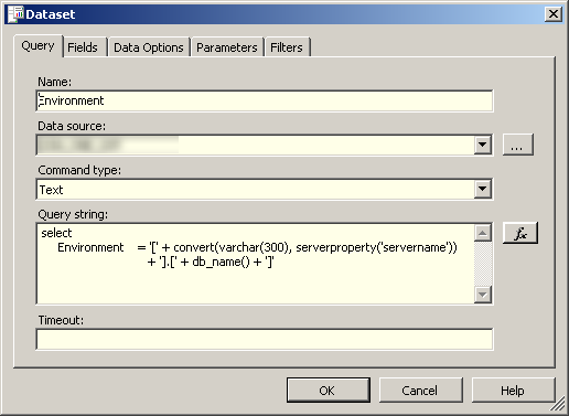 Environment Dataset